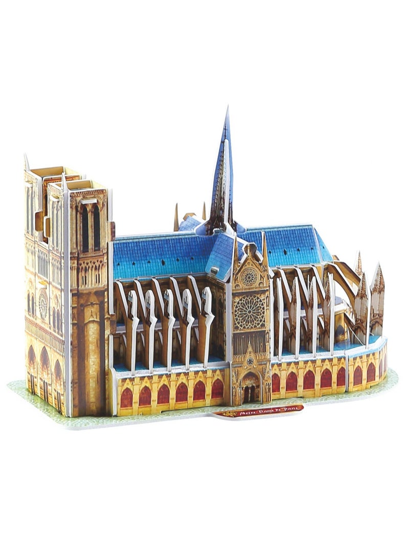 World Famous Building Puzzle Notre Dame De Paris Children's Toys - Image 2